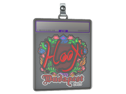 Sticker Slab | HooXi (Embroidered) | Budapest 2025