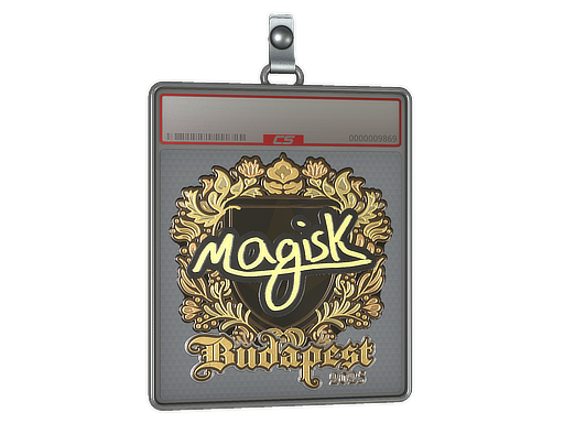 Sticker Slab | Magisk (Gold) | Budapest 2025