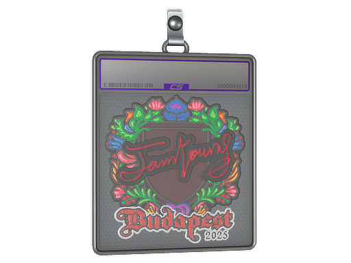 Sticker Slab | JamYoung (Embroidered) | Budapest 2025