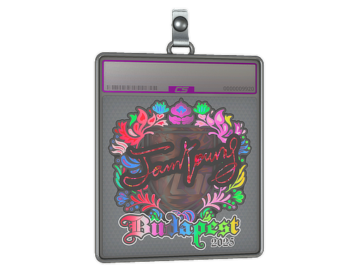 Sticker Slab | JamYoung (Holo) | Budapest 2025