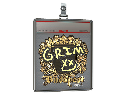 Sticker Slab | Grim (Gold) | Budapest 2025