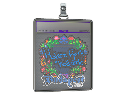 Sticker Slab | hallzerk (Embroidered) | Budapest 2025