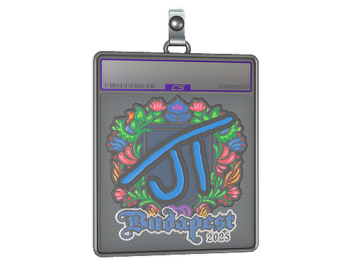 Sticker Slab | JT (Embroidered) | Budapest 2025