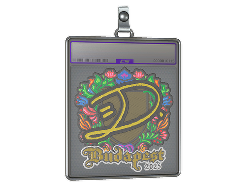 Sticker Slab | dumau (Embroidered) | Budapest 2025