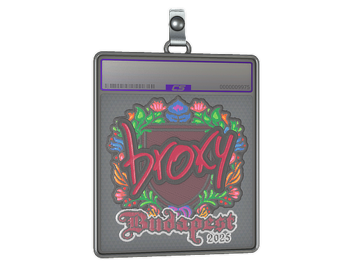 Sticker Slab | broky (Embroidered) | Budapest 2025