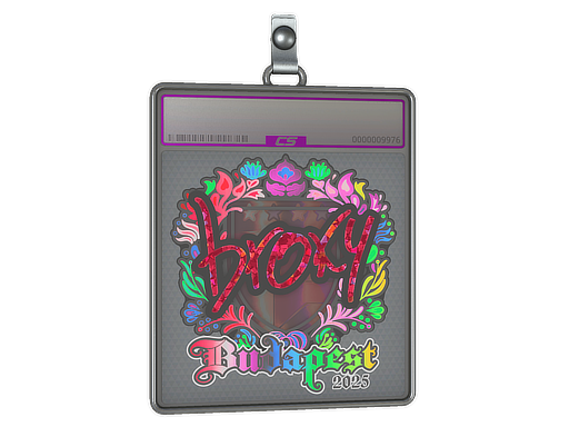 Sticker Slab | broky (Holo) | Budapest 2025