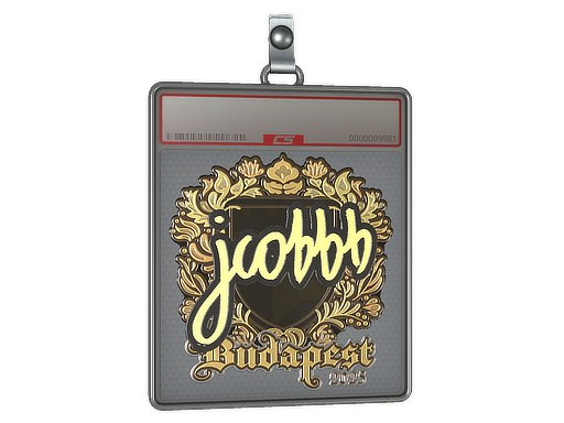 Sticker Slab | jcobbb (Gold) | Budapest 2025