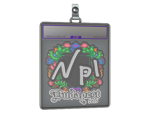 Sticker Slab | npl (Embroidered) | Budapest 2025