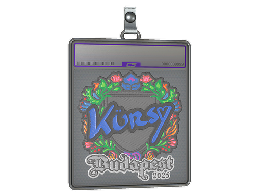 Sticker Slab | Kursy (Embroidered) | Budapest 2025