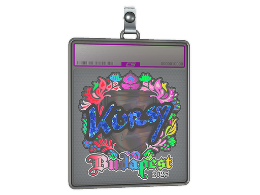 Sticker Slab | Kursy (Holo) | Budapest 2025