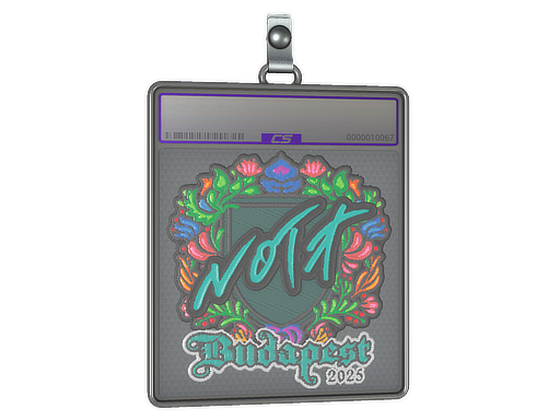 Sticker Slab | nota (Embroidered) | Budapest 2025