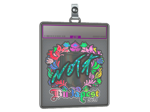 Sticker Slab | nota (Holo) | Budapest 2025