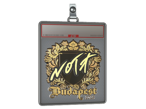 Sticker Slab | nota (Gold) | Budapest 2025