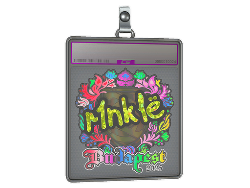 Sticker Slab | r1nkle (Holo) | Budapest 2025