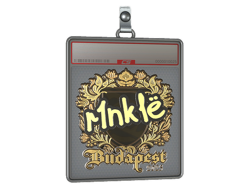 Sticker Slab | r1nkle (Gold) | Budapest 2025