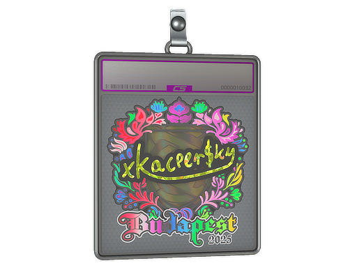 Sticker Slab | xKacpersky (Holo) | Budapest 2025