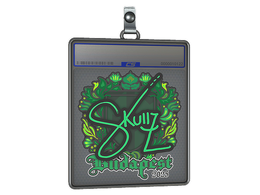 Sticker Slab | skullz | Budapest 2025