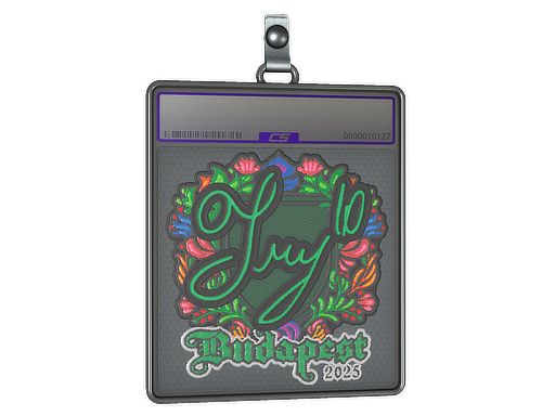 Sticker Slab | TRY (Embroidered) | Budapest 2025