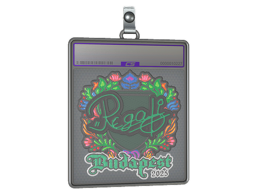 Sticker Slab | regali (Embroidered) | Budapest 2025