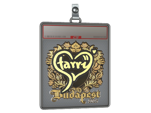 Sticker Slab | Starry (Gold) | Budapest 2025