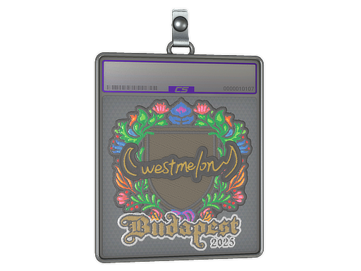 Sticker Slab | westmelon (Embroidered) | Budapest 2025