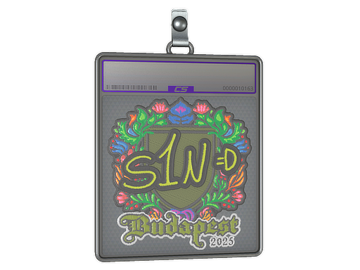 Sticker Slab | s1n (Embroidered) | Budapest 2025