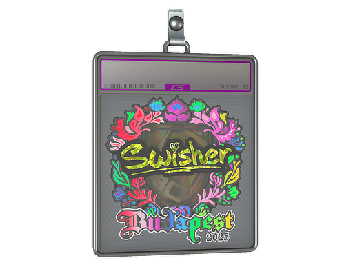 Sticker Slab | Swisher (Holo) | Budapest 2025