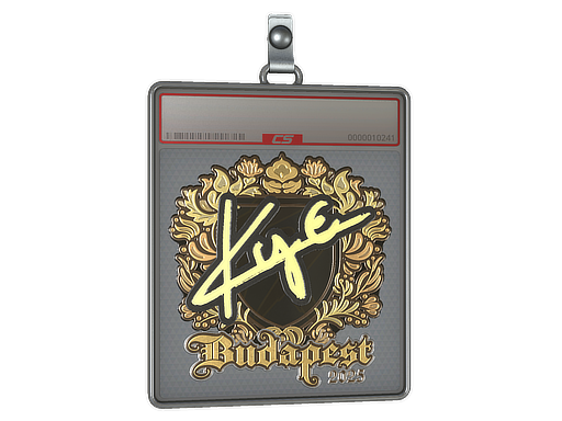 Sticker Slab | kye (Gold) | Budapest 2025