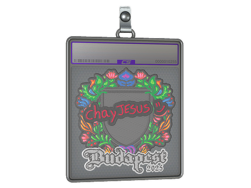 Sticker Slab | chayJESUS (Embroidered) | Budapest 2025
