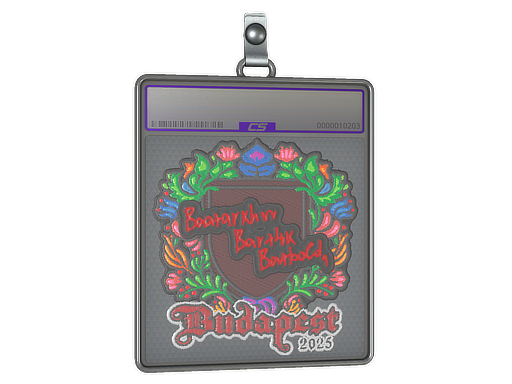 Sticker Slab | Bart4k (Embroidered) | Budapest 2025