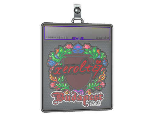 Sticker Slab | xerolte (Embroidered) | Budapest 2025