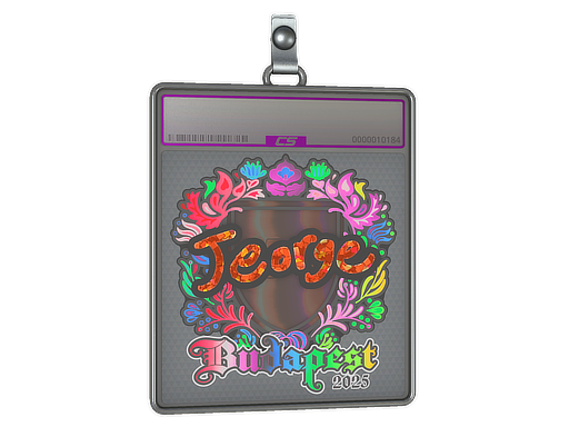 Sticker Slab | jeorge (Holo) | Budapest 2025