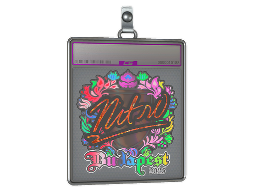 Sticker Slab | nitr0 (Holo) | Budapest 2025