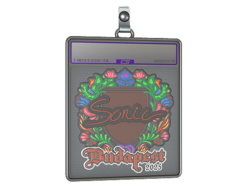 Sticker Slab | Sonic (Embroidered) | Budapest 2025