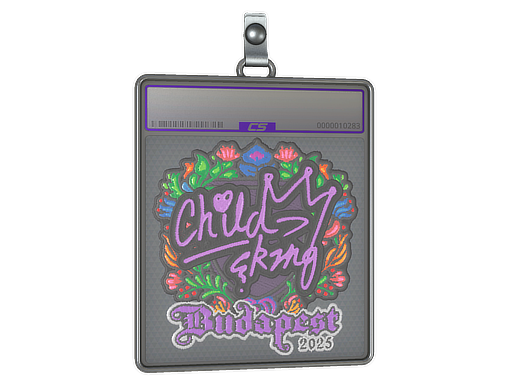 Sticker Slab | ChildKing (Embroidered) | Budapest 2025