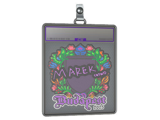Sticker Slab | Marek (Embroidered) | Budapest 2025