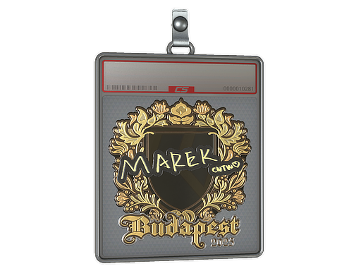 Sticker Slab | Marek (Gold) | Budapest 2025