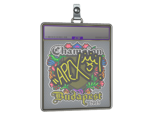 Sticker Slab | apEX (Embroidered, Champion) | Budapest 2025