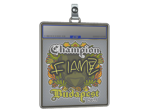 Sticker Slab | FlameZ (Champion) | Budapest 2025