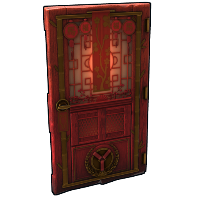 Lunar Horse Fortune Wooden Door