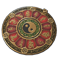 Lunar Zodiac Spinning Wheel