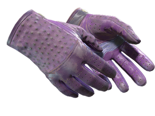 ★ Driver Gloves | Plum Quill (Battle-Scarred)