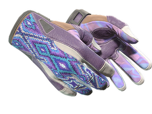 ★ Sport Gloves | Violet Beadwork (Minimal Wear)