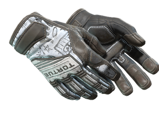 ★ Specialist Gloves | Blackbook (Battle-Scarred)
