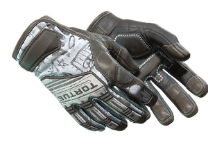 ★ Specialist Gloves | Blackbook (Battle-Scarred)