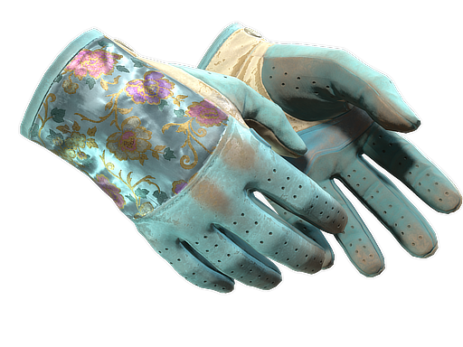 ★ Driver Gloves | Brocade Flowers (Battle-Scarred)