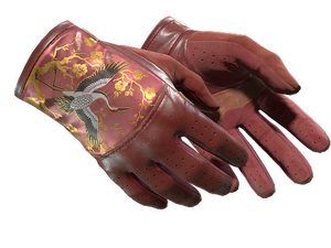 ★ Driver Gloves | Brocade Crane (Field-Tested)