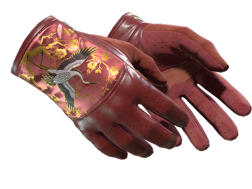 ★ Driver Gloves | Brocade Crane (Minimal Wear)
