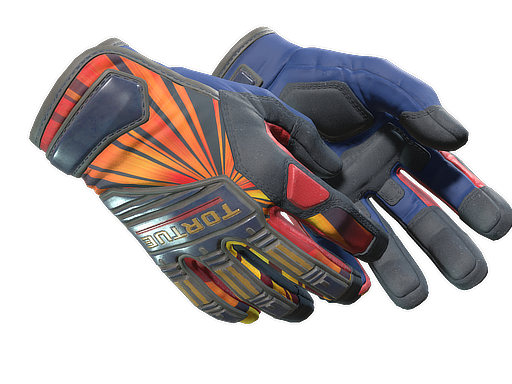 ★ Specialist Gloves | Sunburst (Minimal Wear)
