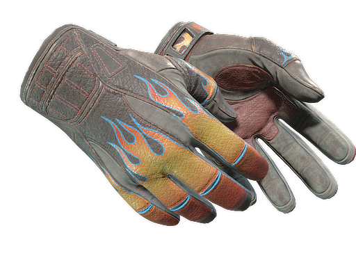 ★ Sport Gloves | Blaze (Well-Worn)
